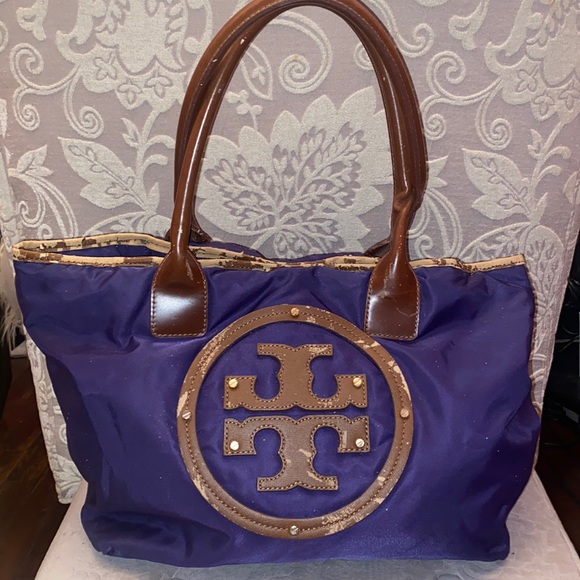 Tory Burch Handbags - TORY BURCH PURPLE TOTE